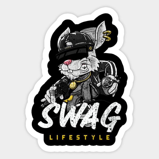 Swag lifestyle Sticker by Milon store